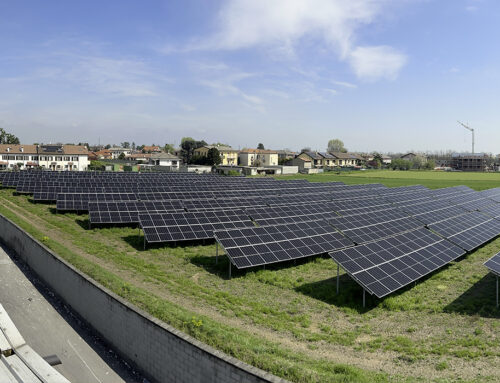 Parco Fotovoltaico da 1 Megawatt a Marcallo con Casone (Milano): creazione della linea e relative canaline per l’autoconsumo